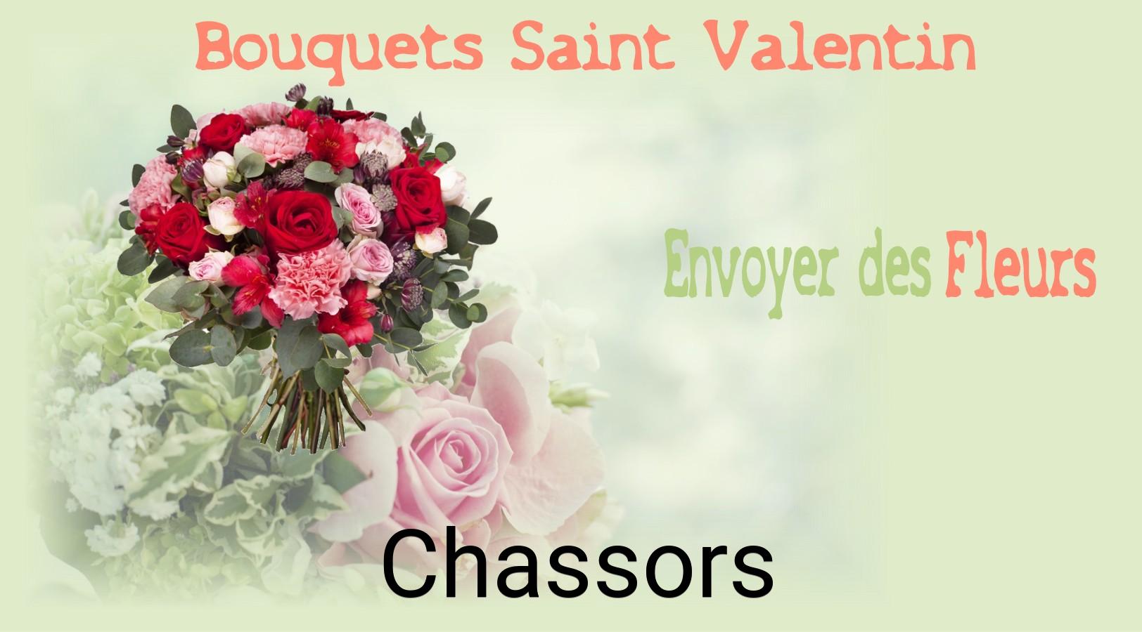 Roses de Saint-Valentin livrées à Chassors